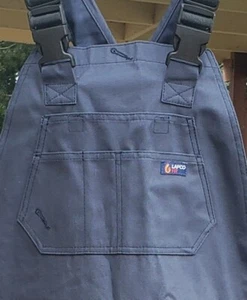 Neu ☆ LAPCO FR schwer entflammbare isolierte Latzhose CAT 4 ~ Medium Tall - DUNKELBLAU - Bild 1 von 4