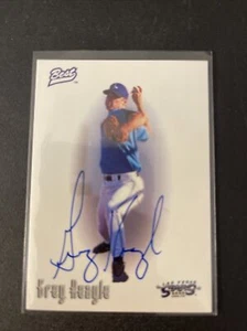 1996 Best Minor League Auto Grigio Beagle Rookie Auto RC - Foto 1 di 2