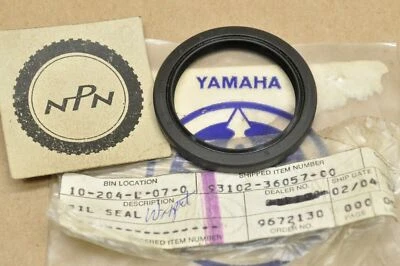 NOS OEM Yamaha 1969-1970 L5 T Transmission Drive Axle Oil Seal 93102-36057 - Image 1 of 2