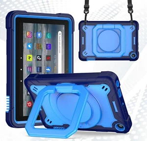 Amazon Fire HD 8 Plus Tablet Case 12th Generation 2024/2022 Shockproof Rubber - Picture 1 of 124