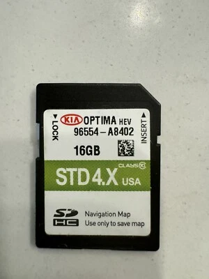 Optima HEV SD Navigation Memory Card GPS MAP 96554- A8402 - Image 1 of 2
