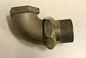 2" Chrome Brass Closet Elbow - Picture 1 of 4