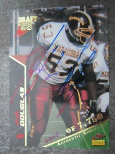 Hugh Douglas #25 Signature Rookies American Football Trading Card (L1T) - Picture 1 of 2