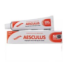 2x Pomada SBL Aesculus, para pilas, estreñimiento y trata problemas intestinales (25gm)