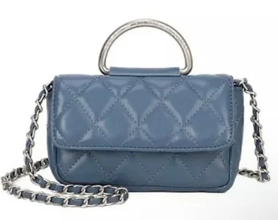 mell quilted crossbag legion blue french connection - Image 1 of 3