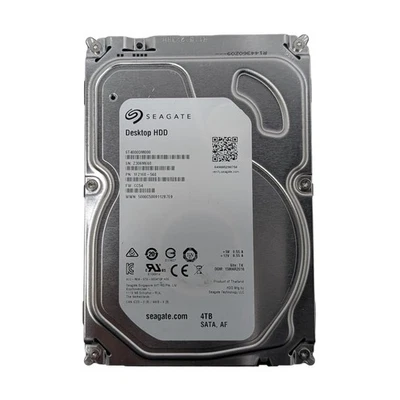 SEAGATE ST4000DM000 4TB HDD 3.5" 5900RPM 6Gbps SATA Hard Drive 1F2168-568 - Image 1 of 3