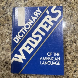 Webster's Dictionary Of The American Language 1982 Hardback - Bild 1 von 5