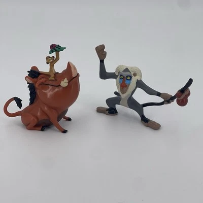 Figuras de juguete de PVC Applause Disney Rey León Pumba Timón Rafiki de colección años 90 raras Foto 1 de 4