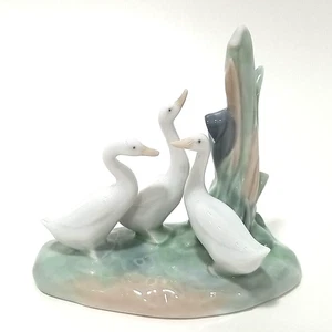 Lladro NAO Dasia Geese Ducks In Reeds Porcelain Figurine 1978 Hand Made Spain - Picture 1 of 10