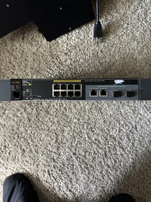 Aruba 2530-8G PoE+ 8-Port Gb以太网交换机 J9774A — 第 1/2 张图片