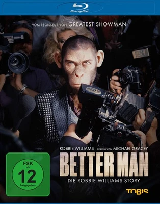 Better Man - Die Robbie Williams Story - Blu-ray - Neu und Originalverpackt - Bild 1 von 2