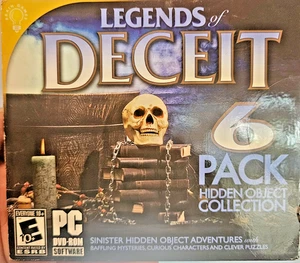 Legends of Deceit PC Game Hidden Object 6 pack sinister baffling curious clever - Picture 1 of 3