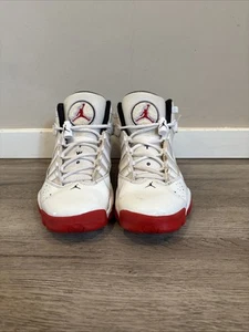 Jordan 6 Rings Weiß Rot Größe 38,5 - Bild 1 von 6