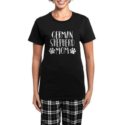 Pijama oscuro para mujer CafePress pastor alemán mamá (151305329) Foto 1 de 4