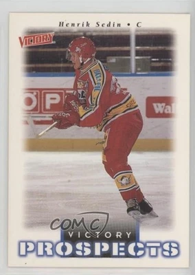 1999-00 Upper Deck Victory Victory Prospects Henrik Sedin #369 HOF - Image 1 of 2