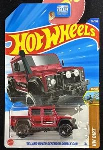 2015 '15 Land Rover Double Cab Dark Red  #179, 2025 Hot Wheels HW DIRT - Picture 1 of 9