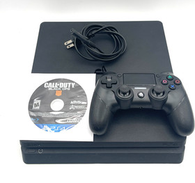 Sony PlayStation 4 PS4 Slim CUH-2015A Bundle W/ Game - 500 GB- TESTED & WORKS
