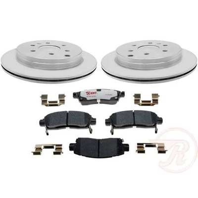 883H580569E3 Raybestos Kits de discos de freno y pastillas Juego de 2 ruedas traseras para Chevy GMC 17 Foto 1 de 4
