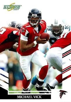 2007 Score #70 Michael Vick FALCONS - Image 1 of 2