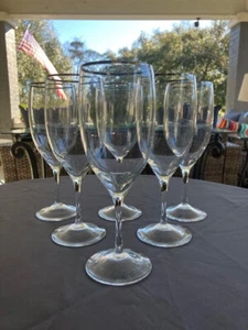 Ariel by Lenox - Sechs Vintage Wasser-/Eisteegläser mit Platinrand - Bild 1 von 4