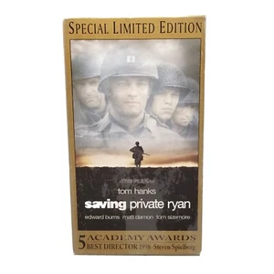 Saving Private Ryan VHS (1998) Special Limited Edition 2-Tape Set New Sealed VCR - Imagen 1 de 3