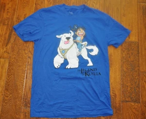 The Legend of Korra Adult Mens Blue Graphic Tee Officially Licensed T-Shirt M - Picture 1 of 4