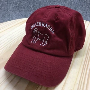 Silverback Kbethos Classics Baseball Cap Hat Mens Red OS Adjustable Curved Brim - Picture 1 of 12