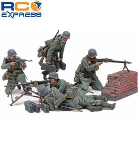 Tamiya 1/35 set squadra mitragliatrice tedesca metà seconda guerra mondiale kit modello plastica TAM35386 - Foto 1 di 1