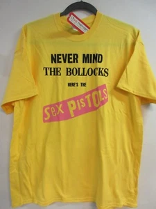 SEX PISTOLS OFFICIAL MERCH NEVER MIND BAND CONCERT MUSIC T-SHIRT 2XL / XXL - Picture 1 of 3