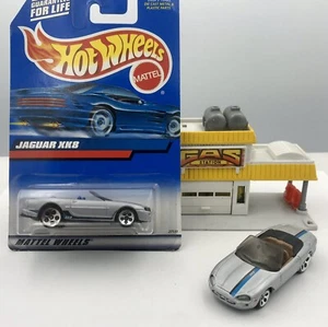 HOT WHEELS JAGUAR XK8 NEW IN BOX AND CUSTOM VERSION YOU GET BOTH - Picture 1 of 12