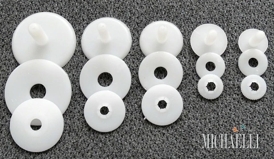 5 Stk. Sicherheitsgelenke, Gelenke 16 bis 65 mm -  für Amigurumis - Bild 1 von 1