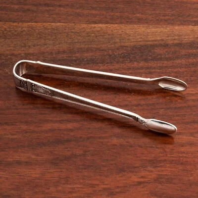 TIFFANY НЕОКЛАССИЧЕСКИЙ СЕРЕБРО САХАРА ЩИПЦЫ САН-ЛОРЕНЦО 1916 МОНОГРАММА EWB - Изображение 1 из 4