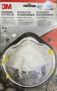 3M 8210 N95 Particulate Respirator Face Mask - Picture 1 of 2