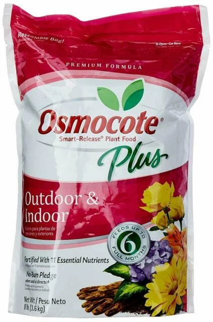 Osmocote 274850 Smart Indoor and Outdoor Plant Fertilizer - 8lb