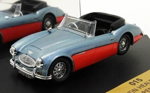 Modellino auto Vitesse scala 1/43 015 - 1963 Austin Healey 3000 aperto - blu/rosso - Foto 1 di 4