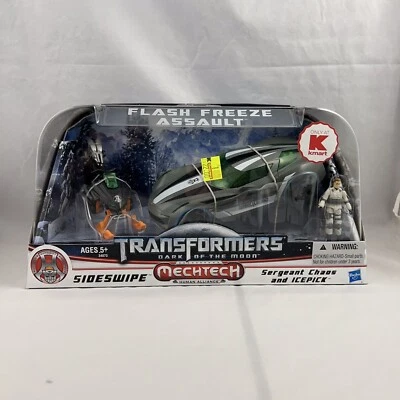 Transformers Dark Of The Moon Human Alliance SIDESWIPE DOTM SEALED ICEPICK Kmart - Image 1 of 4