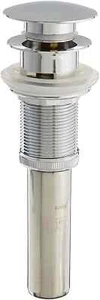 Pop Up Drain Kraus PU-11CH with Overflow Chrome Fits 1.75" Drain Opening NEW - Picture 1 of 4