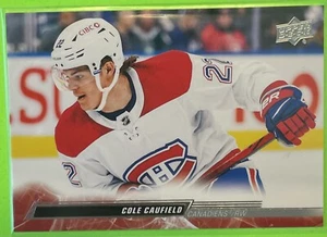 2022-23 Series 1 Cole Caufield - Montreal Canadiens #95 base - Picture 1 of 1