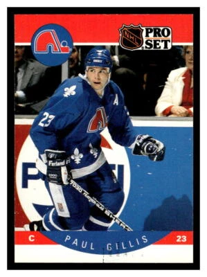 1990 Pro Set  #246 Paul Gillis - Quebec Nordiques - Image 1 of 2
