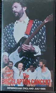 The Eric Clapton Concert Birmingham England July 1986 VHS Tape Very Good - Bild 1 von 3