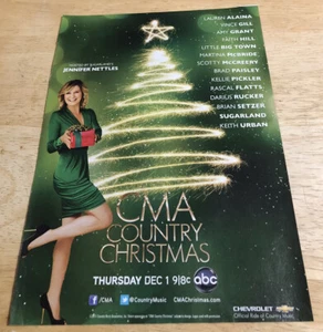 2011 CMA COUNTRY CHRISTMAS TV Special Ad - Jennifer Nettles - Magazine Print Ad - Imagen 1 de 1