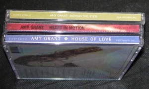 Amy Grant,CD lotof 3,House of Love,Heart In Motion,Behind The Eyes,Christian Pop - Picture 1 of 4