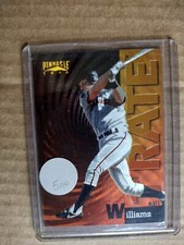 1996 PINNACLE BASEBALL MATT WILLIAMS #8 1ST RATE GIANTS FREE SHIPPING