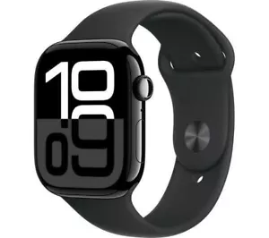 APPLE Watch Series 10 - 46 mm Jet Black Aluminium Case - Picture 1 of 3
