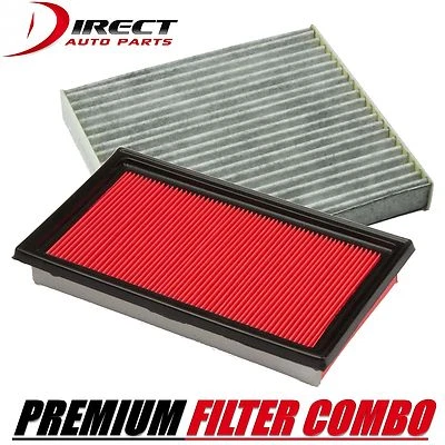 COMBO DE CABINA Y FILTRO DE AIRE DE CARBONO PARA NISSAN SE ADAPTA AL MOTOR ALTIMA 2,5 L 2002 - 2006 Foto 1 de 4