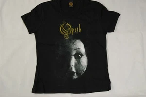 T-Shirt Skinny Femme Opeth Doll Face Nouveau Officiel Blackwater Park - Picture 1 of 4