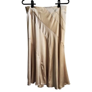New! | TSE | Blush | Bias Cut | Silk+Elastane | Mid-Length Skirt | Size 6 - Picture 1 of 6