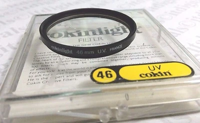 Genuine France 46mm Cokin UV Glass Lens Filter Safety Protection 46 mm Cokinlig - Image 1 of 4
