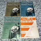 Favorite Songs For The Baldwin Organ No. 1, 3, 4 Book Lot Song Gems Robbins