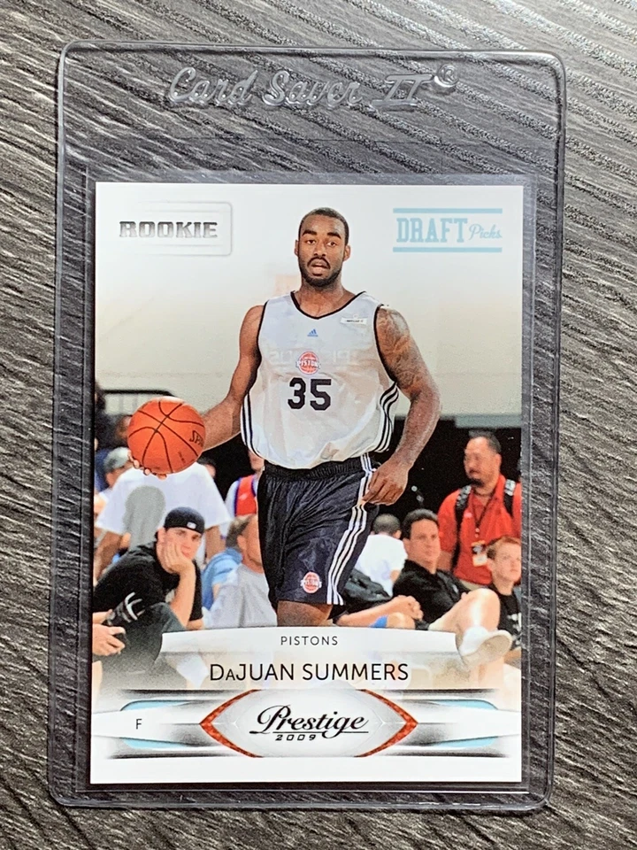 2009-10 Panini Prestige #234 DaJUAN SUMMERS Rookie RC Detroit Pistons #138/999🏀 - Image 1 of 2